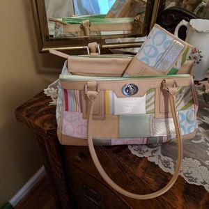 Coach Patchwork Satchel